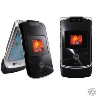 motorola v3xx razr at t lower condition used grey includes