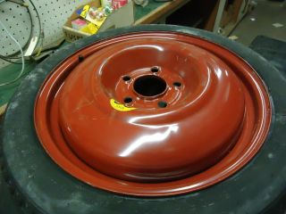 Saab 9 5 95 spare wheel and tire 1999 2004 models never used dirt 