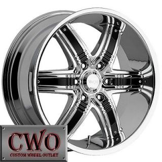 Newly listed 20 Chrome Viscera 777 Wheels Rim 5x127 5 Lug Chevy GMC 