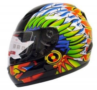 full face motorcycle sport bike helmet indian chief l one