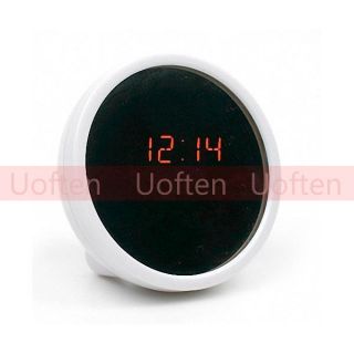 Digital Beauty Mirror Time Date LED Display Alarm Clock Timer 24 hours 