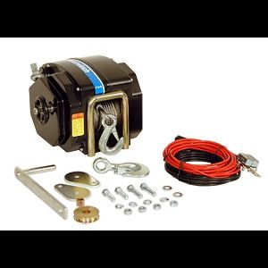 Powerwinch 712A Trailer Winch Remote power in/freewheel out 7500# Max 