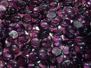 50 deep purple glass gems mosaic tiles tile one day
