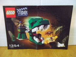 Lego 1354 Studios Dino Head Attack New w/Instructions No Box