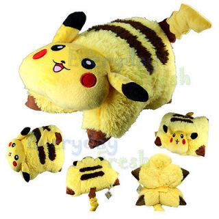 Newly listed NEW Pokemon Pikachu Transforming Pet Toy PILLOW Bed Car 