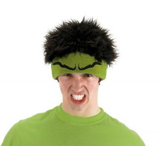 Marvel Comics The Incredible Hulk Avengers Movie Beanie Hat with Hair 