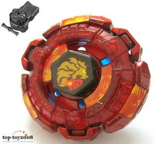 Beyblade Single Metal Double Spin Launcher &BB116 D FANG LEONE W105R2F 
