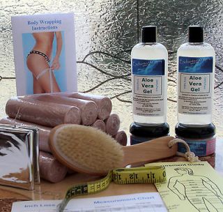 Body Wrap Deluxe Kit   Lose Cellulite and Inches   LOSE 4 TO 25 INCHES 