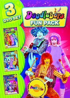 Doodlebops   Family Fun Pack DVD, 2009, 3 Disc Set