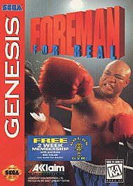 Foreman For Real Sega Genesis, 1996