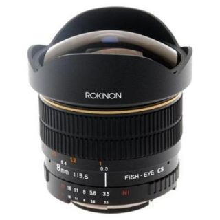 Rokinon 8 mm F 3.5 Aspherical Lens For Nikon