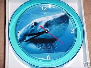 great white shark novelty wall clock 7 new design jaws