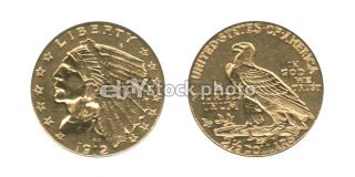 50, Quarter Eagle, 1912, Indian Head