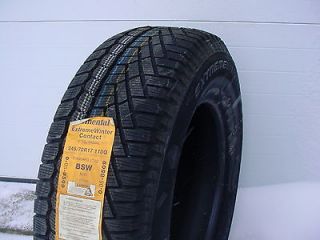 NEW 245 70 R 17 CONTINENTAL EXTREME WINTER CONTACT TIRES SNOW 110Q 