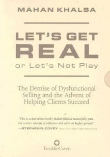 Lets Get Real or Lets Not Play by Mahan Khalsa 2001, CD, Unabridged 