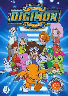 DIGIMON DIGITAL MONSTERS   THE OFFICAL FIRST SEASON [REGION 1]   NEW 