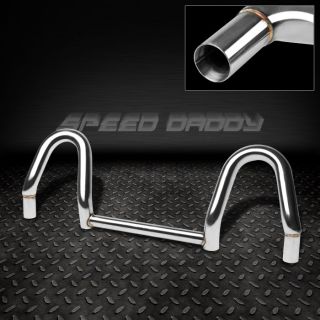 PT LIGHTWEIGHT DUAL LOOP STAINLESS POLISHED SAFETY ROLL BAR/CAGE 96 