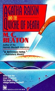 The Quiche of Death Bk. 1 by M. C. Beaton 1993, Paperback
