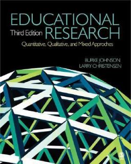 Educational Research Quantitative, Qualitative, and Mixed Approaches 