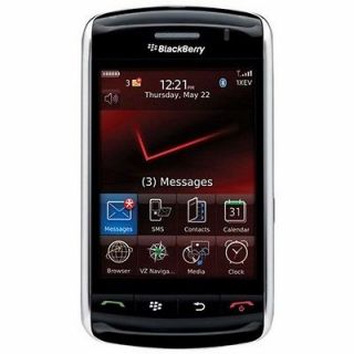 Verizon BlackBerry Storm 9530 3G Touch Smartphone Black Used
