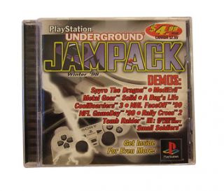   Underground Jampack    Winter 98 Sony PlayStation 1, 1998