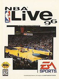 NBA Live 96 Sega Genesis, 1995
