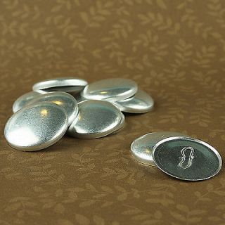 25 WIRE BACK Size 60 (1 1/2/38mm) Cover/Covered Buttons Fabric FREE 