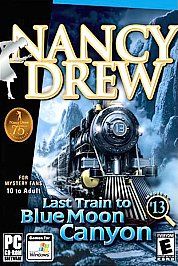 Nancy Drew Last Train to Blue Moon Canyon PC, 2005