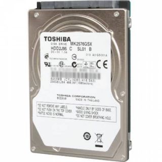 Toshiba MK2576GSX 250 GB,Internal,5400 RPM,2.5 HDD2J95 Hard Drive 