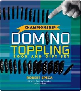 Championship Domino Toppling Set Includes 112 Dominoes by Robert Speca 