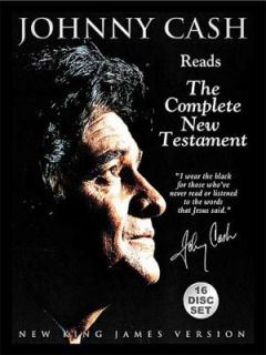 Johnny Cash Reads the Complete New Testament by Johnny Cash 2004, CD 