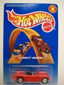 hot wheels tomarts price guide 53 corvette convertible time left