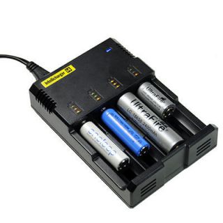 Nitecore i4 Intellicharge Universal Battery Charger 18650 CR123A 26650 