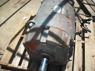 100 hp dc motor westinghouse sylvania plsar 500 volt 409at