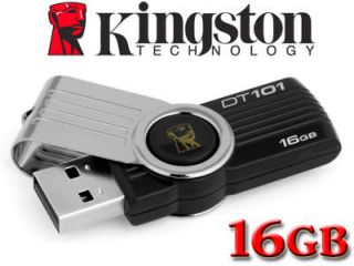 Kingston 16GB 16G DataTraveler DT 101 G2 USB Flash Pen Thumb Drive 