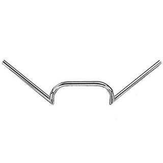 Chrome Clubman 7/8 Motorcycle Handlebars Cafe Style CB KZ XS GS 550 