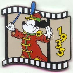 Disney DS Countdown Millennium Band Leader Mickey Pin (UC725)
