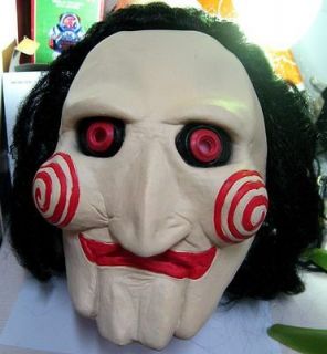 saw 3 4 mask with hair attached adult costume halloween