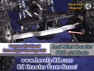 LOSI MINI CRAWLER PRO 1/18TH SCALE ** XTRA STRONG STEERING LINK ** RC 