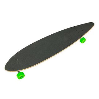 PINTAIL Complete Longboard Skateboard Skateboards PIN TAIL Black w 