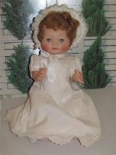 1950S American Character INFANT TOODLES w/Beautiful GOWN & Bonnet