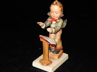 Goebel hummel figurine # 129 BAND LEADER 5.25 tall RARE TMK 1 CROWN 