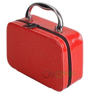Makeup Cosmetic Bag Jewelry Box Organizer Handbag Case 6 Colors 