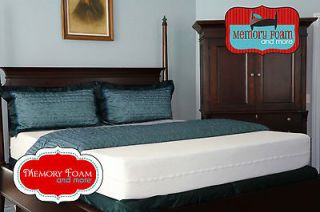 inch TWIN Size MEMORY FOAM MATTRESS COOL with mattress cover