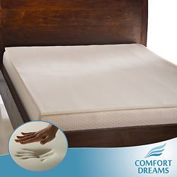 INCH 3 POUND MEMORY FOAM MATTRESS TOPPER ANY BED SIZE COOL 