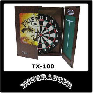 Newly listed NEW TX 100 DART BOARD & NED KELLY BUSHRANGER CABINET