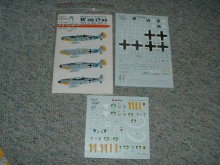 eagle editions 1 32 decals messerschmitts bf 109 g 6s