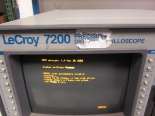 lecroy 7200 precision digital oscilloscope  123 49