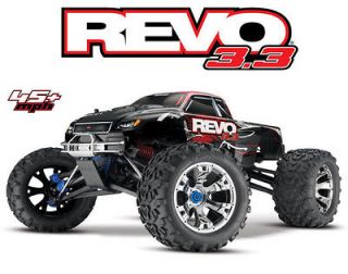 NEW Traxxas Revo 3.3 RTR 4WD Nitro Monster Truck 5309 w/TQi 2.4GHz