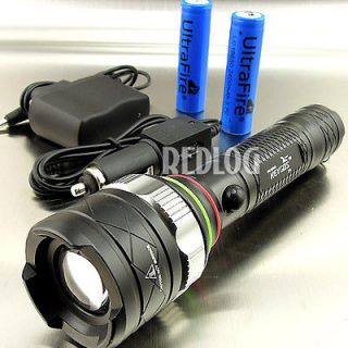 CREE XM L T6 LED 1600Lm Flashlight Torch Z15 Rechargeable Zoomable 